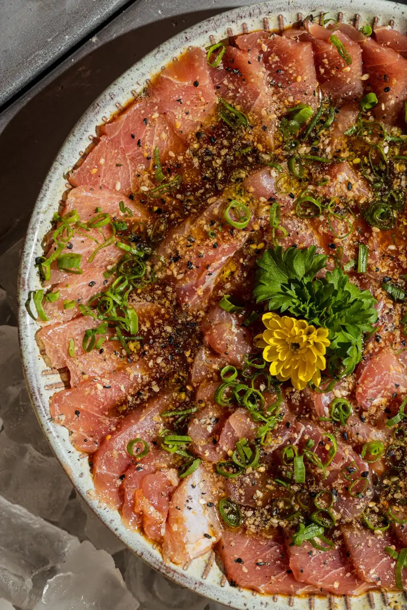 Travessa grande de sashimi